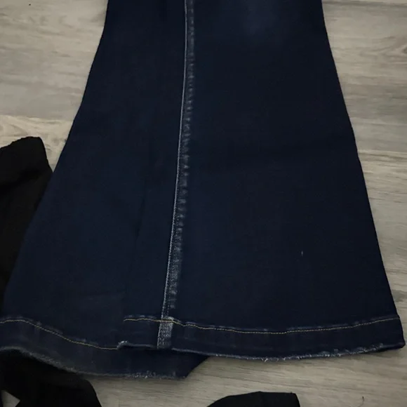 Dark Blue Women's Jeans - Picture 2 of 4